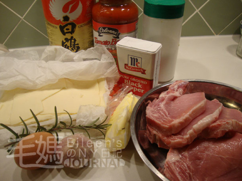 �h������������ Pork Napoli������