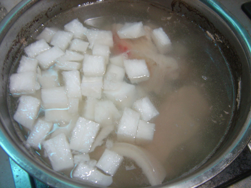 菜头综合火锅饺的做法