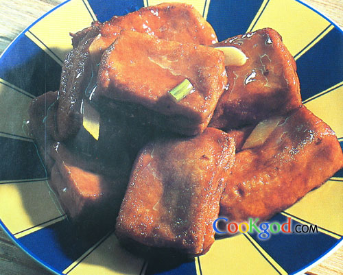 油焖豆腐的做法