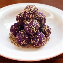 紫薯芝士球的做法