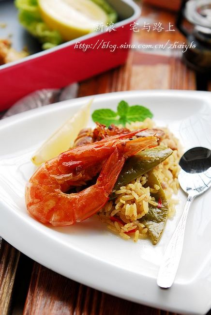 跟西餐名厨学做家常西班牙海鲜饭的做法