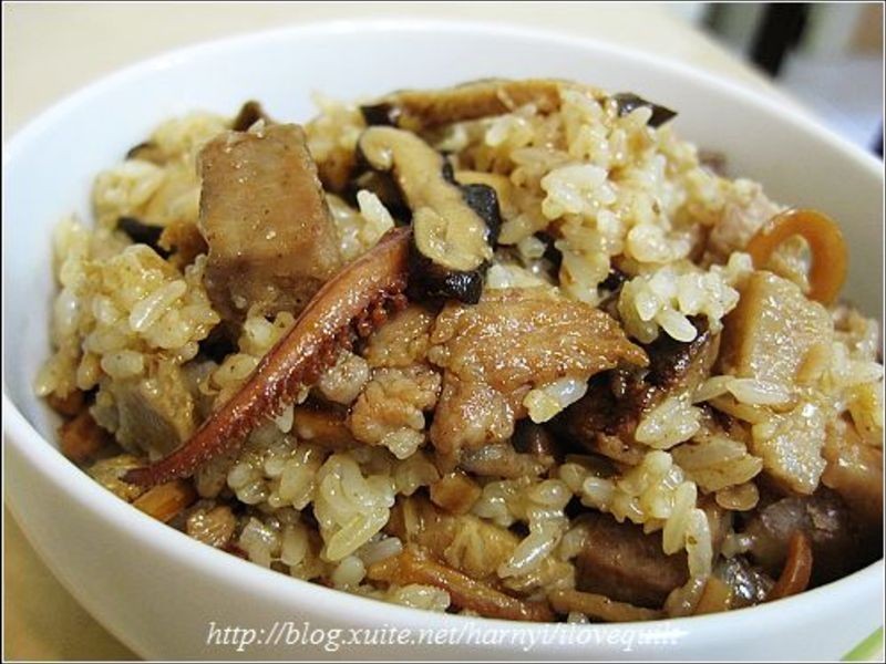 家常油饭的做法