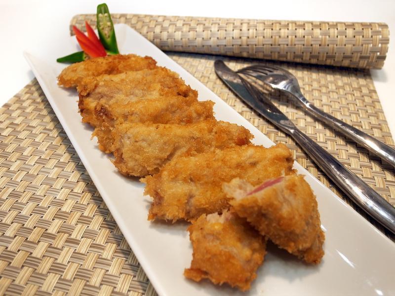 有心食谱:炸起司猪肉卷的做法