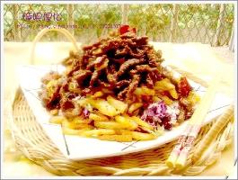 辣黑椒牛柳的做法