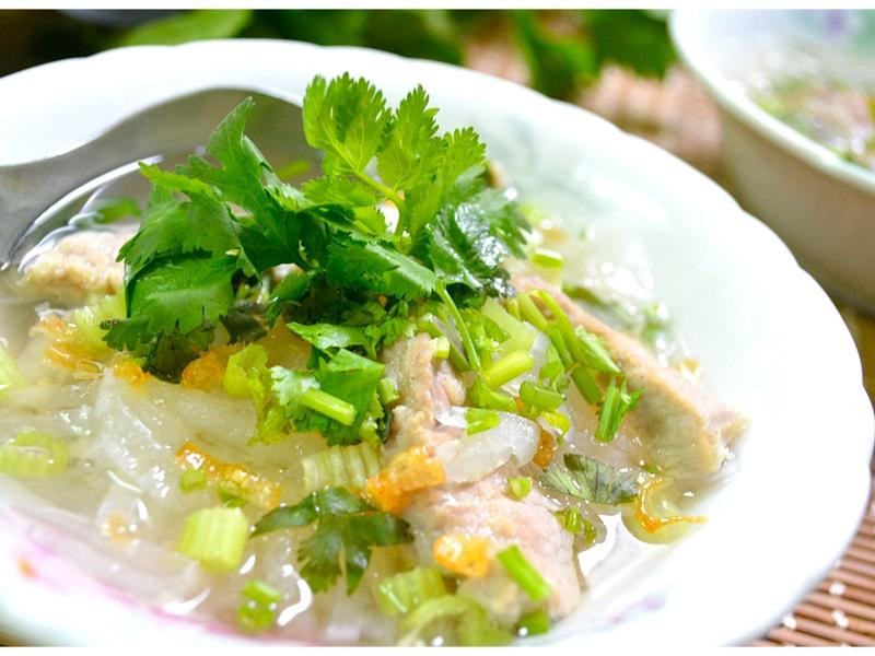 萝卜丝肉羹清汤的做法