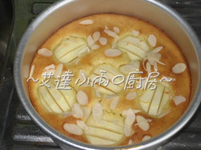 苹果杏仁蛋糕的做法