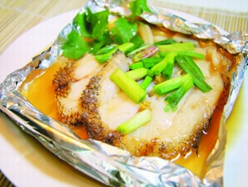 年年有余(清蒸银鳕鱼)的做法