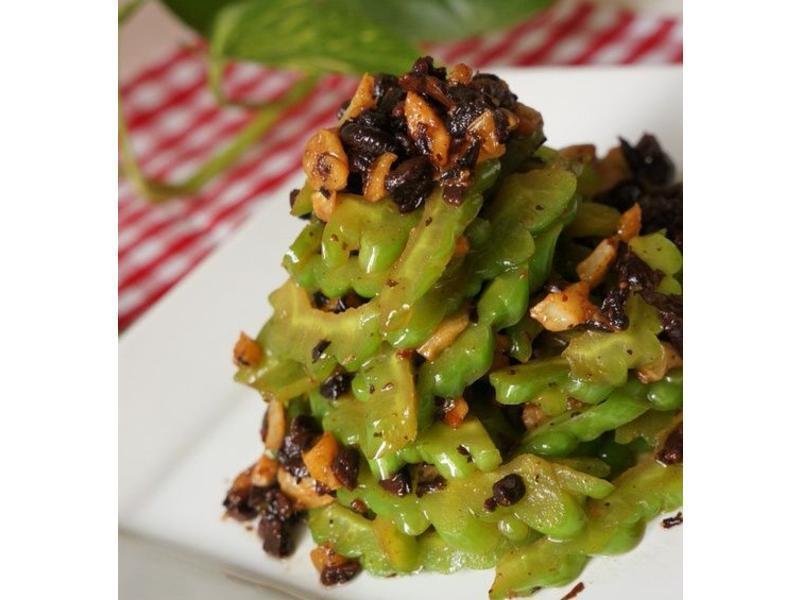 豉蒜香炒苦瓜的做法