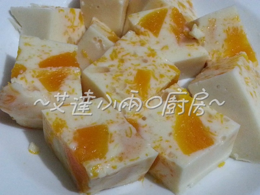 椰汁南瓜珊瑚藻冻糕的做法