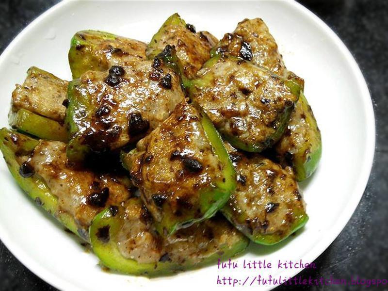 豉汁煎酿青椒的做法