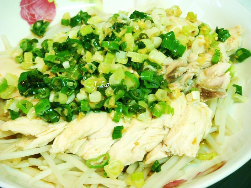 油葱鸡胸的做法