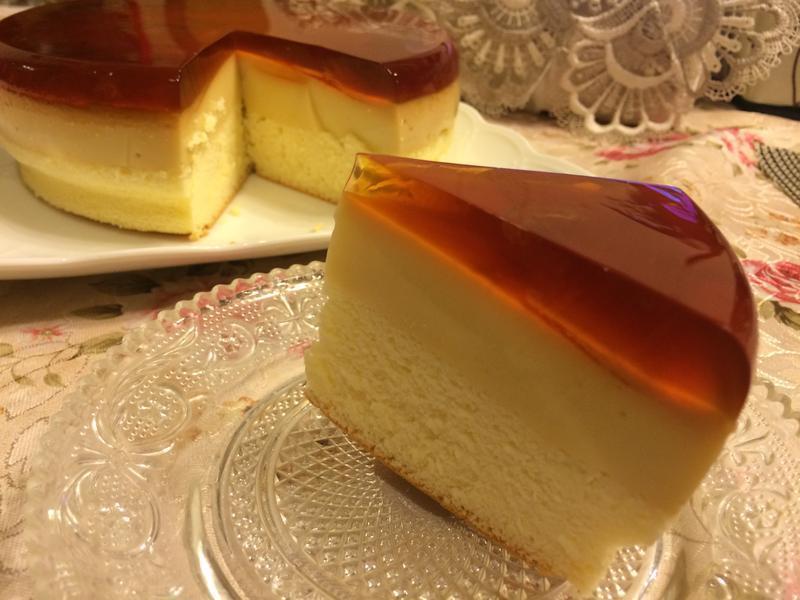 焦糖布丁乳酪蛋糕(水晶蛋糕)的做法