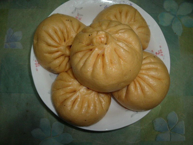 蕃茄金鱼嘴包子的做法