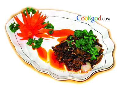 荷香回锅狗肉的做法