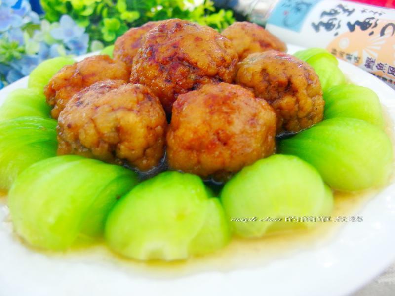 热量减半之红烧狮子头【淬酿开运年菜】的做法