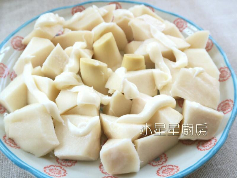 沙拉凉笋的做法