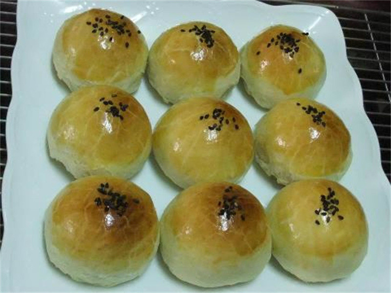 蛋黄酥(30粒)的做法