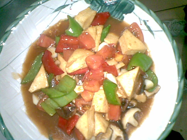 蘑菇白豆腐的做法