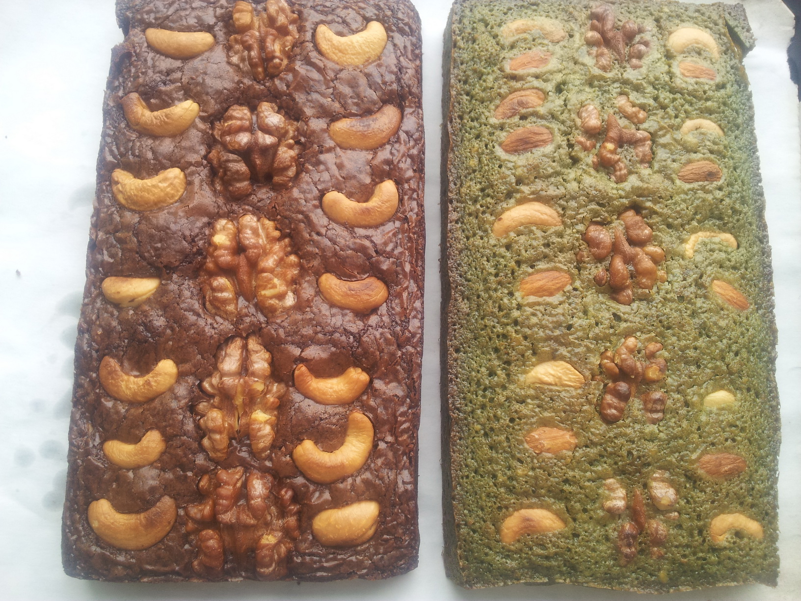 绿色森林版布朗尼蛋糕的做法