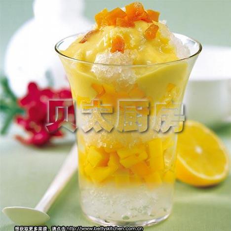 恋恋芒果冰的做法