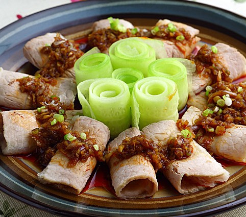 蒜泥白肉的做法