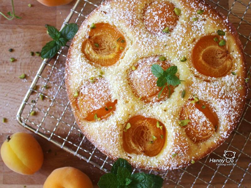 杏桃海绵蛋糕的做法