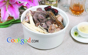 海马人参炖牛腱的做法