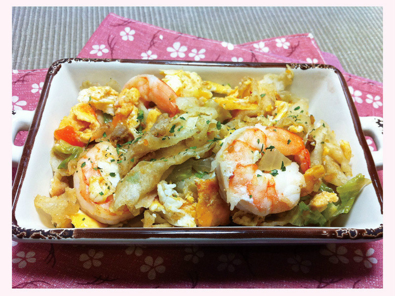 春卷皮沙茶杂炒的做法