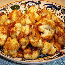 干炒花菜的做法