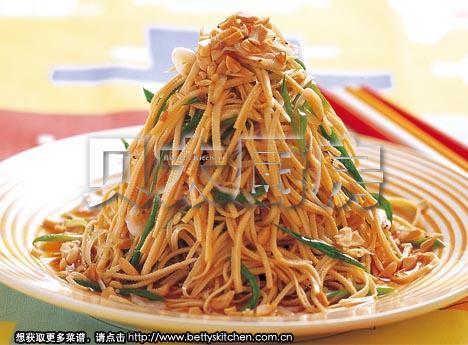 虾皮干丝的做法