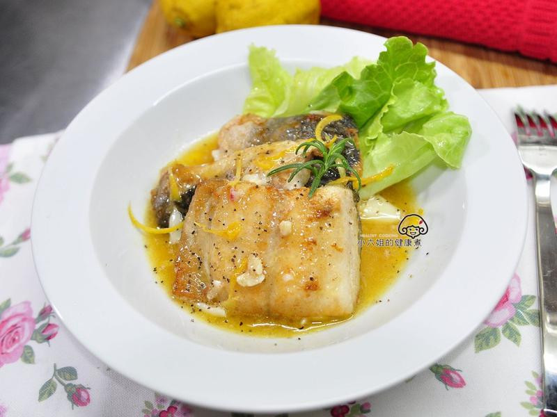 柠檬奶油鱼排的做法