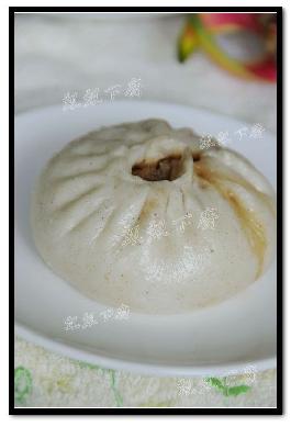 绿豆面大肉包的做法