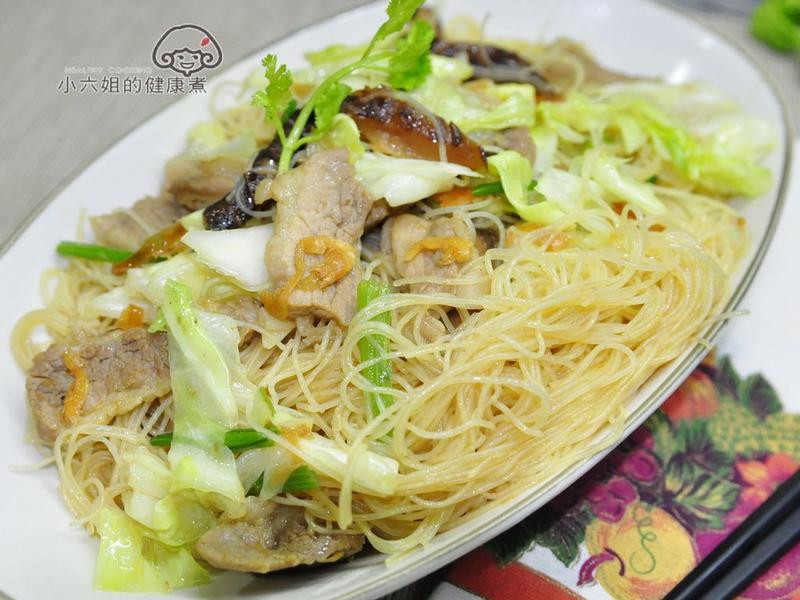 咖哩风味炒米粉的做法