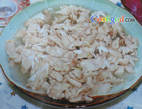 茉莉鸡片的做法