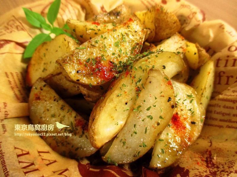 美式楔形薯条的做法