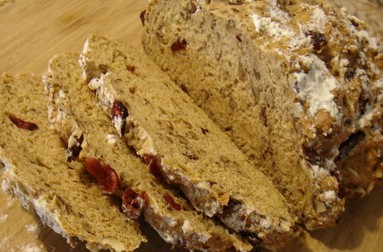 半全麦苏打面包的做法