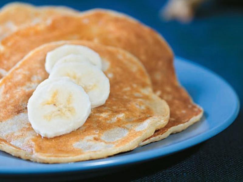 香蕉燕麦煎饼的做法