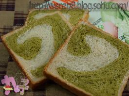 抹茶双色吐司的做法