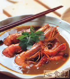 咖哩大虾的做法