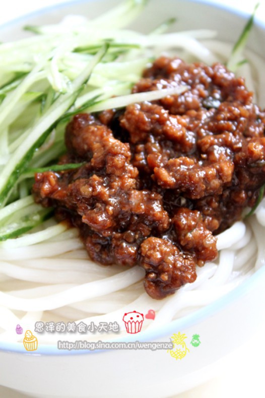 家常炸酱面的做法