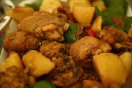 无肉不欢之新疆大盘鸡的做法