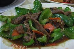 豉椒炒牛肉的做法