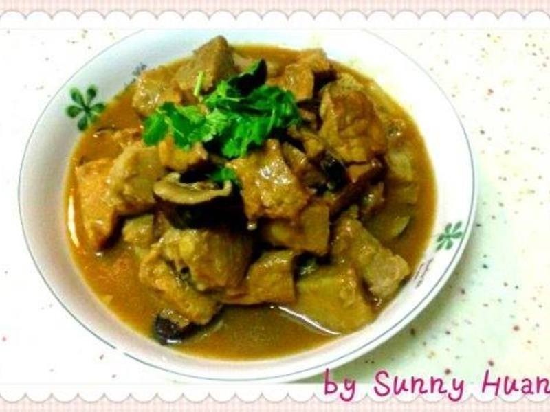 香芋烩豆腐的做法
