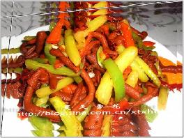 火爆鸭肠的做法