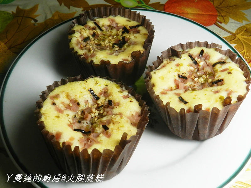 闷烧锅料理~火腿蒸糕的做法