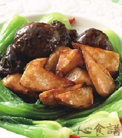 双冬扒青江的做法