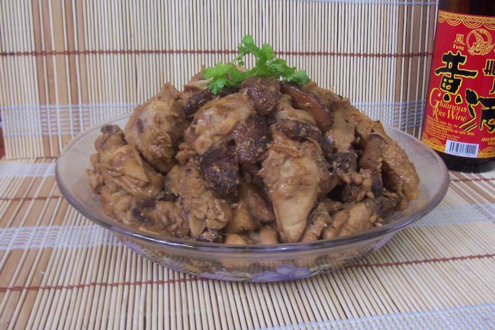 黄酒菜园鸡的做法