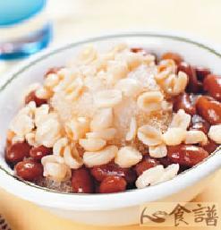 花生蜜豆冰的做法