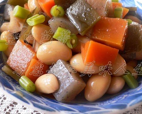 我家的常备食——五色豆的做法