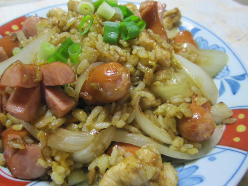 博客-弹牙肉丁炒饭的做法